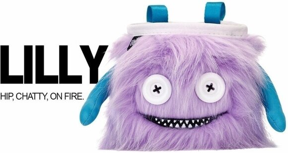 Borsa e magnesio per arrampicata 8bPlus Lilly Chalk Bag Sacco per magnesio Purple/Blue - 3