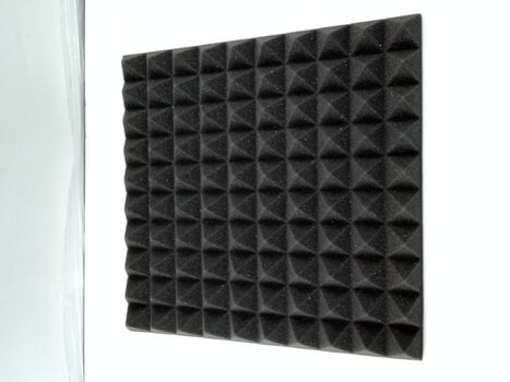Absorbent Schaumstoffplatte Mega Acoustic PA-PMP5-DG-50x50x5 Dark Grey (Beschädigt) - 2