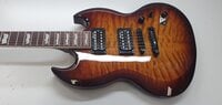 ESP LTD VIPER-256 Dark Brown Sunburst Guitarra elétrica