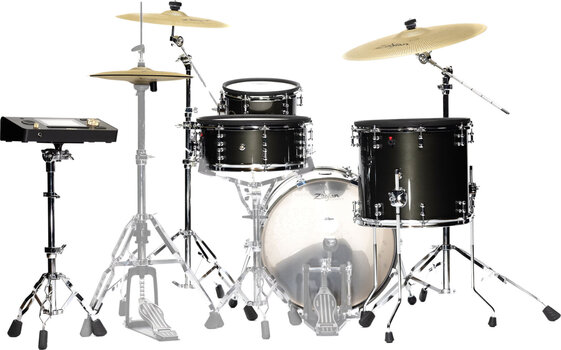 Set Batteria Elettronica Zildjian Alchem-E Gold Black Gold Foundry Shimmer Gloss Lacquer Set Batteria Elettronica - 4