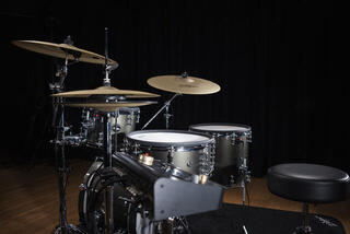 Batería electrónica Zildjian Alchem-E Gold Black Gold Foundry Shimmer Gloss Lacquer Batería electrónica - 7