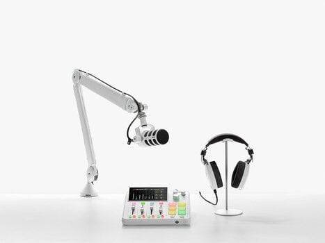 Podcast Michpult Rode RODECaster Duo WH White Podcast Michpult - 6