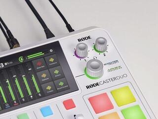 Podcast Mixer Rode RODECaster Duo WH White Podcast Mixer - 7
