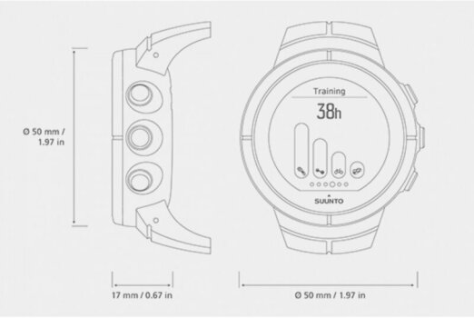 Reloj inteligente / Smartwatch Suunto Spartan Ultra White - 4