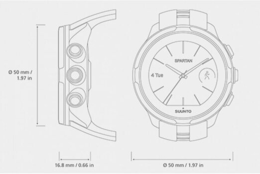 Smart hodinky Suunto Spartan Sport Wrist HR Sakura - 3