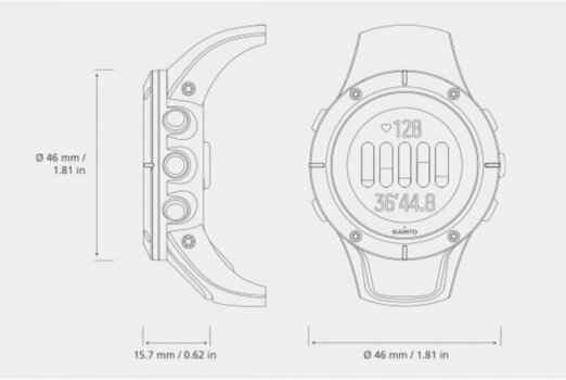Reloj inteligente / Smartwatch Suunto Spartan Trainer Wrist HR HR Black Reloj inteligente / Smartwatch - 2