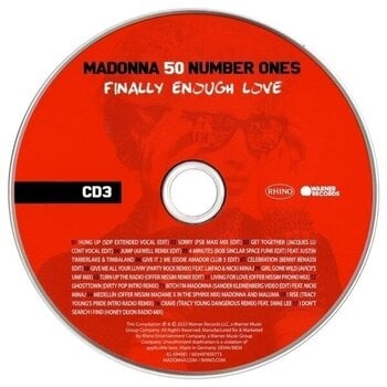 Musik-CD Madonna - Finally Enough Love: 50 Number Ones (3 CD) - 4