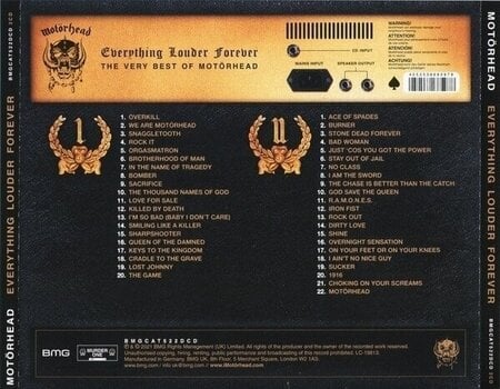 CD musique Motörhead - Everything Louder Forever (The Very Best Of) (2 CD) - 4