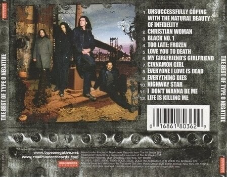 Muziek CD Type O Negative - The Best Of Type O Negative (CD) - 3