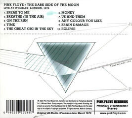 CD диск Pink Floyd - The Dark Side Of The Moon (Live At Wembley 1974) (CD) - 2