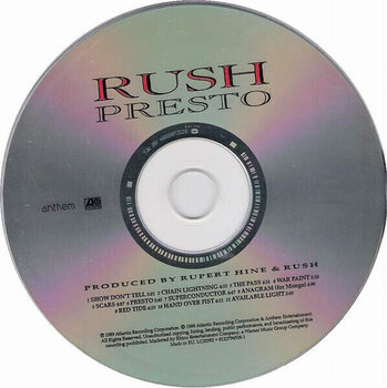 Music CD Rush - The Studio Albums - 1989-2007 (Box Set) (7 CD) - 2