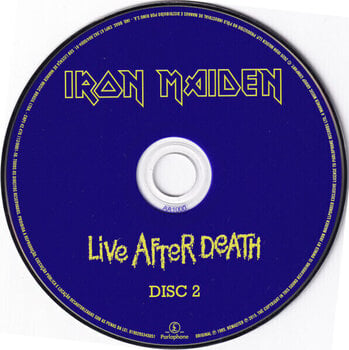 Muziek CD Iron Maiden - Live After Death (Reissue) (Remastered) (2 CD) - 4