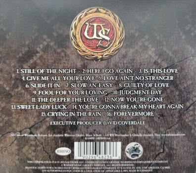 Muzyczne CD Whitesnake - Greatest Hits (Reissue) (Remastered) (CD) - 3