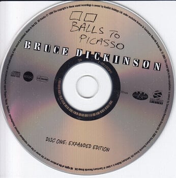 Music CD Bruce Dickinson - Balls To Picasso (Reissue) (Remastered) (CD) - 2