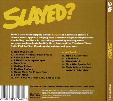 Muzyczne CD Slade - Slayed? (Reissue) (Remastered) (CD) - 4