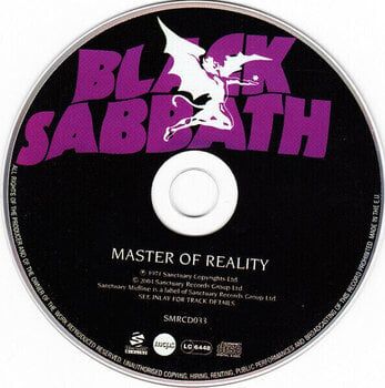 CD de música Black Sabbath - Master Of Reality (Reissue) (CD) - 2