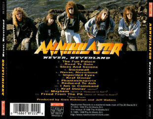 Hudobné CD Annihilator - Never, Neverland (Reissue) (Remastered) (CD) - 2