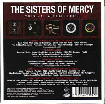 Glazbene CD Sisters Of Mercy - Original Album Series (Box Set) (Reissue) (5 CD) - 12