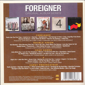 CD musique Foreigner - Original Album Series (Box Set) (Reissue) (5 CD) - 12