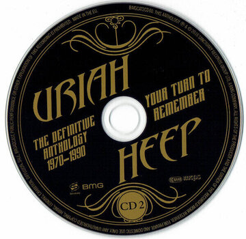 Glazbene CD Uriah Heep - Your Turn To Remember: The Definitive Anthology 1970-1990 (Remastered) (2 CD) - 3