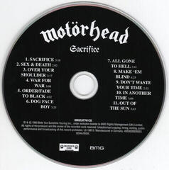 Musik-CD Motörhead - Sacrifice (Reissue) (CD) - 1