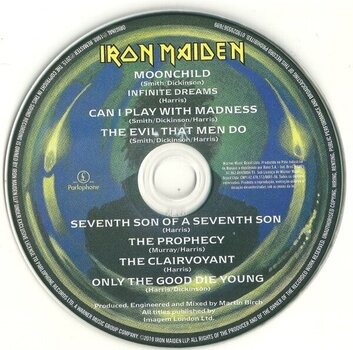 Glazbene CD Iron Maiden - Seventh Son Of A Seventh Son (Reissue) (Remastered) (Digipak) (CD) - 2