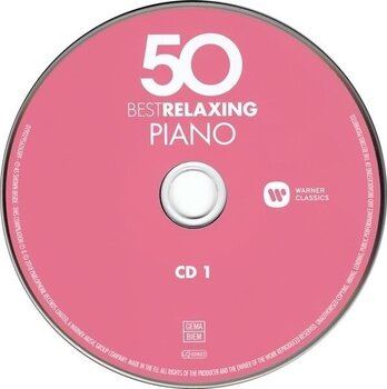 CD musique Various Artists - 50 Best Relaxing Piano (3 CD) - 2