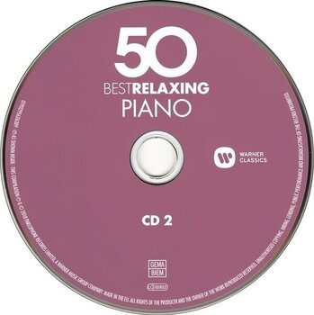 Hudobné CD Various Artists - 50 Best Relaxing Piano (3 CD) - 3