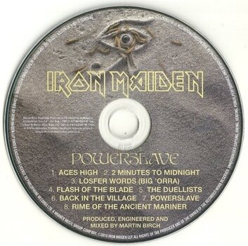 CD musicali Iron Maiden - Powerslave (Reissue) (Remastered) (CD) - 2