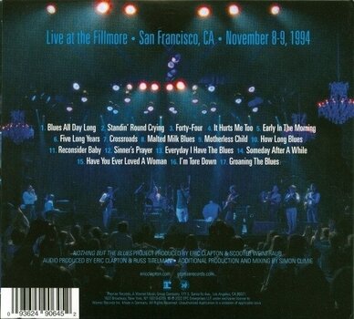 Zenei CD Eric Clapton - Nothing But The Blues (CD) - 3