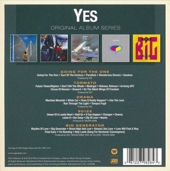 Zenei CD Yes - Original Album Series (Box Set) (5 CD) - 7