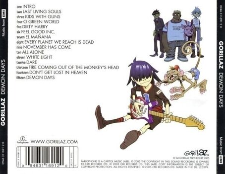 CD de música Gorillaz - Demon Days (CD) - 3