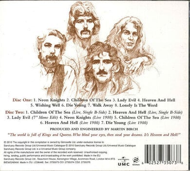 Music CD Black Sabbath - Heaven & Hell (Deluxe Edition) (Reissue) (Remastered) (2 CD) - 4