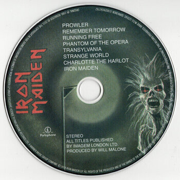 Hudební CD Iron Maiden - Iron Maiden (Reissue) (Remastered) (CD) - 2