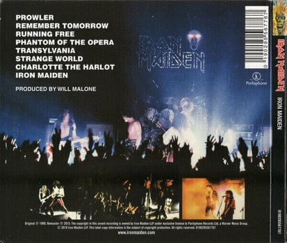 CD диск Iron Maiden - Iron Maiden (Reissue) (Remastered) (CD) - 5