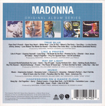 Music CD Madonna - Original Album Series (Box Set) (Reissue) (5 CD) - 12