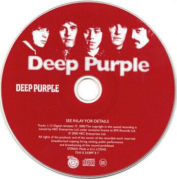 Glazbene CD Deep Purple - Deep Purple (Reissue) (Remastered) (CD) - 2