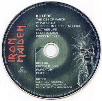 CD musique Iron Maiden - Killers (Reissue) (Remastered) (CD) - 2