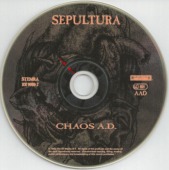 Music CD Sepultura - Chaos A.D. (CD) - 2