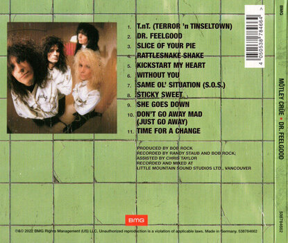 CD de música Motley Crue - Dr. Feelgood (Reissue) (Remastered) (Digipak) (CD) - 4