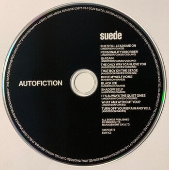 Muziek CD Suede - Autofiction (CD) - 2