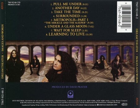 CD de música Dream Theater - Images And Words (Reissue) (CD) - 4