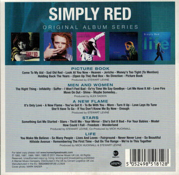 CD de música Simply Red - Original Album Series (Reissue) (Remastered) (Box Set) (5 CD) - 12