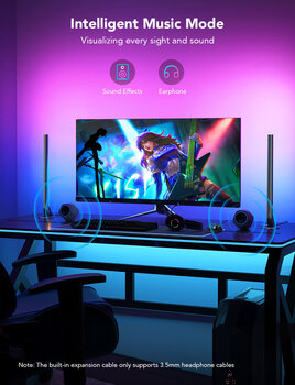 Studio luč Govee Smart Gaming Light Bars Studio luč - 10