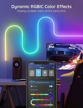 Lumière de studio Govee Neon SMART 2m - RGBIC Lumière de studio - 7