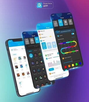 Студийни светлини Govee Neon SMART 2m - RGBIC Студийни светлини - 9