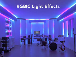 Studioljus Govee M1 PRO PREMIUM Smart RGBICW+ LED - 1m extender Matter Studioljus - 7