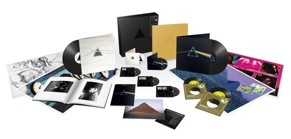 Vinyl Record Pink Floyd - The Dark Side Of The Moon (Box Set) (Deluxe Edition) (2 CD + 2 LP + 2 Blu-ray + DVD + 2 Vynil 7") - 3