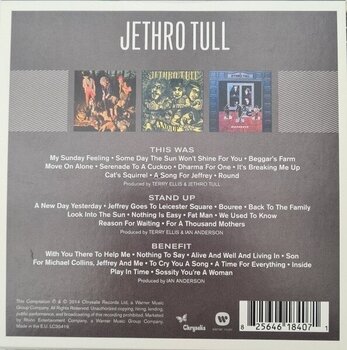 Music CD Jethro Tull - Triple Album Collection (Reissue) (Remastered) (Repress) (Box Set) (3 CD) - 11