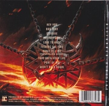 Music CD Disturbed - Divisive (Reissue) (Remastered) (CD) - 3